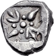 Didrachm, Greece (ancient), 485 BC - 480 BC reverse image