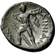 Dichalkon Hypata, Greece (ancient), 302 BC - 286 BC reverse image