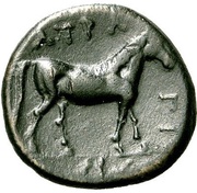 Dichalkon, Greece (ancient), 360 BC - 340 BC reverse image