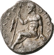 Hemidrachm, Greece (ancient), 350 BC reverse image