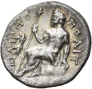 Drachm, Greece (ancient), 350 BC reverse image