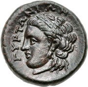 Dichalkon, Greece (ancient), 340 BC - 320 BC reverse image