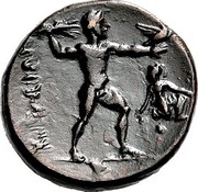 Trichalkon, Greece (ancient), 350 BC reverse image