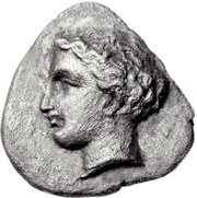 Trihemiobol obverse image