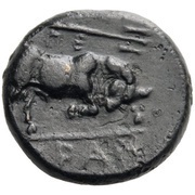 Chalkon, Greece (ancient), 350 BC - 300 BC reverse image