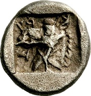 Hemiobol, Greece (ancient), 479 BC - 465 BC reverse image