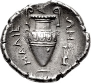 Hemidrachm, Greece (ancient), 400 BC - 350 BC reverse image