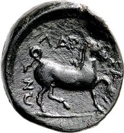 Chalkon, Greece (ancient), 390 BC reverse image