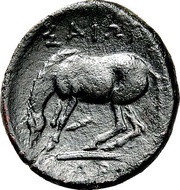 Dichalkon, Greece (ancient), 400 BC - 350 BC reverse image