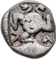 Hemiobol, Greece (ancient), 475 BC - 450 BC reverse image