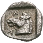 Hemiobol, Greece (ancient), 462 BC - 460 BC reverse image