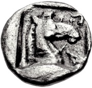 Hemiobol, Greece (ancient), 462 BC - 460 BC reverse image