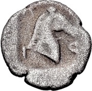Hemiobol, Greece (ancient), 420 BC - 400 BC reverse image