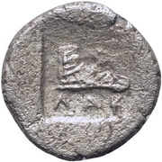 Obol, Greece (ancient), 479 BC - 460 BC reverse image