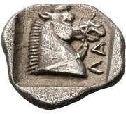 Obol, Greece (ancient), 462 BC - 460 BC reverse image