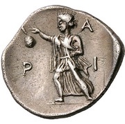 Obol, Greece (ancient), 440 BC - 400 BC reverse image