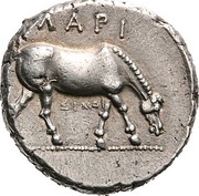 Drachm - Simos, Greece (ancient), 400 BC - 380 BC reverse image