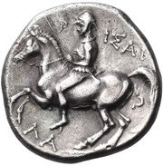 Drachm, Greece (ancient), 380 BC - 365 BC reverse image