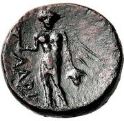 Dichalkon, Greece (ancient), 302 BC - 286 BC reverse image