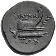 Dichalkon, Greece (ancient), 196 BC - 146 BC reverse image
