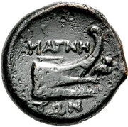 Dichalkon, Greece (ancient), 150 BC - 130 BC reverse image
