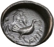 Dichalkon, Greece (ancient), 325 BC - 275 BC reverse image