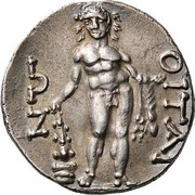 Didrachm, Greece (ancient), 167 BC reverse image