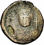 40 Nummi - Justinian I Constantine in Numidia; Bust Facing obverse image