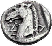 Obol, Greece (ancient), 460 BC - 440 BC reverse image