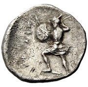 Obol, Greece (ancient), 430 BC - 400 BC reverse image