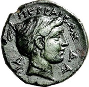 Dichalkon, Greece (ancient), 400 BC - 350 BC reverse image