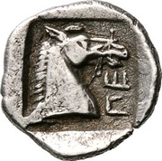 Obol, Greece (ancient), 462 BC - 460 BC reverse image