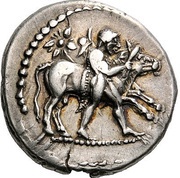 Drachm Countermarked obverse image