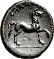Dichalkon, Greece (ancient), 400 BC - 350 BC reverse image