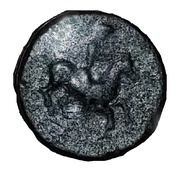 Dichalkon, Greece (ancient), 350 BC - 300 BC reverse image