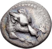 Trihemiobol obverse image