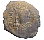 40 Nummi - Mauricius Tiberius Nicomedia obverse image