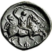 Dichalkon, Greece (ancient), 400 BC - 375 BC reverse image