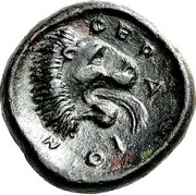 Dichalkon, Greece (ancient), 404 BC - 369 BC reverse image