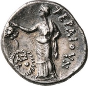 Hemidrachm, Greece (ancient), 302 BC - 286 BC reverse image