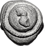 Trihemiobol obverse image