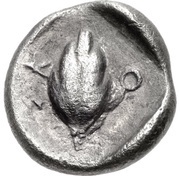 Hemidrachm, Greece (ancient), 425 BC - 400 BC reverse image