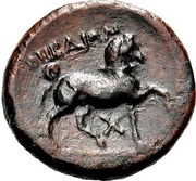 Dichalkon, Greece (ancient), 302 BC - 286 BC reverse image