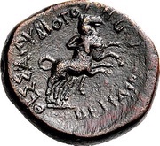 Tetrachalkon - Eubiotos and Petraios, Greece (ancient), 30 BC - 27 BC reverse image