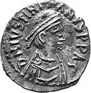½ Siliqua - Justinian I VOT MVLT HTI; Carthage obverse image
