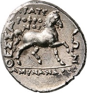 Drachm - Kraterophron and Amynandros, Greece (ancient), 150 BC - 50 BC reverse image