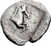 Hemiobol, Greece (ancient), 460 BC - 440 BC reverse image