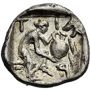 Obol, Greece (ancient), 440 BC - 400 BC reverse image