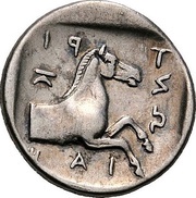 Hemidrachm, Greece (ancient), 440 BC - 400 BC reverse image
