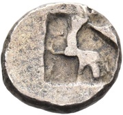 Diobol, Greece (ancient), 530 BC - 500 BC reverse image